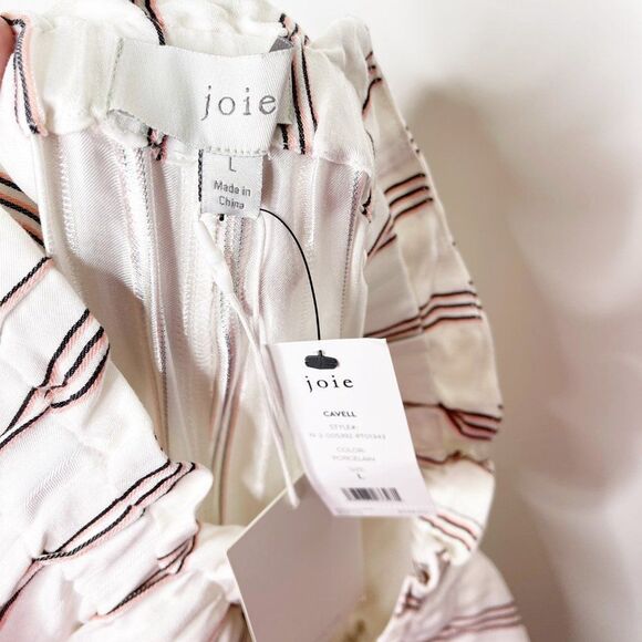 JOIE Cavell Striped Wide Leg Pants  - Picture 7 of 8